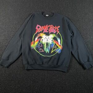 Dimepiece Skull Graphic Sweatshirt Black Size Medium Streetwear